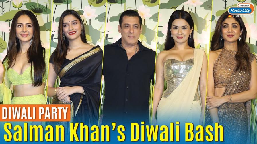 Salman Khans Grand Diwali Celebrations Shilpa Shetty Sai Manjrekar